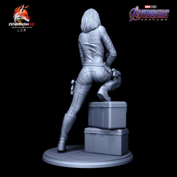 Black Widow - The Avengers - Scarlett Johansson STL 3D PRINTING - Imagen 5