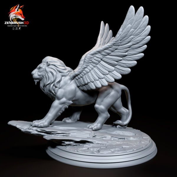 First beast – Lion Babylon STL 3D PRINTING