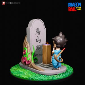 Goku Kidd Commemorates Toriyama Akira - Dragon Ball Z Diorama - 3D Printing