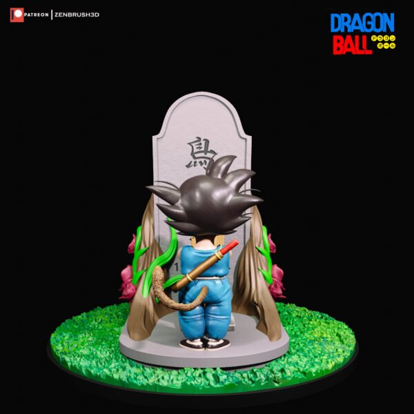 Goku Kidd Commemorates Toriyama Akira - Dragon Ball Z Diorama - 3D Printing - Imagen 3
