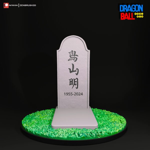 Goku Kidd Commemorates Toriyama Akira - Dragon Ball Z Diorama - 3D Printing - Imagen 6
