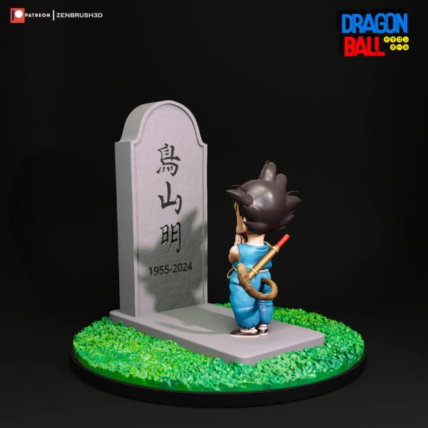 Goku Kidd Commemorates Toriyama Akira - Dragon Ball Z Diorama - 3D Printing - Imagen 5