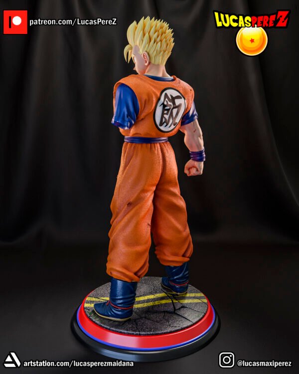 DBS - GOHAN SSJ OF THE FUTURE  STL 3D PRINTING - Imagen 3