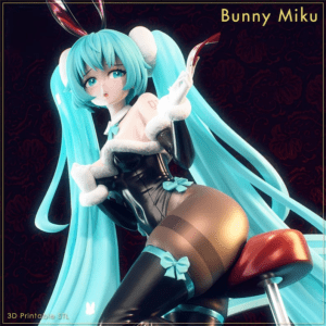 Pikky Prints - Hatsune Miku STL 3D PRINTING