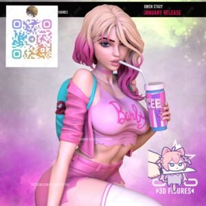 Gwen Stacy Casual STL 3D PRINTING