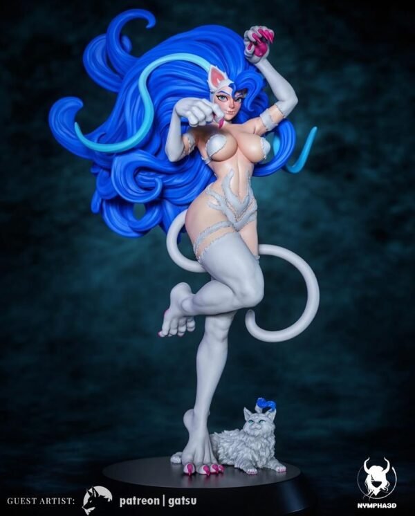 .Darkstalkers - Felicia STL 3D PRINTING - Imagen 3